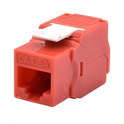 Wp Keystone Cat 6a Utp Rojo